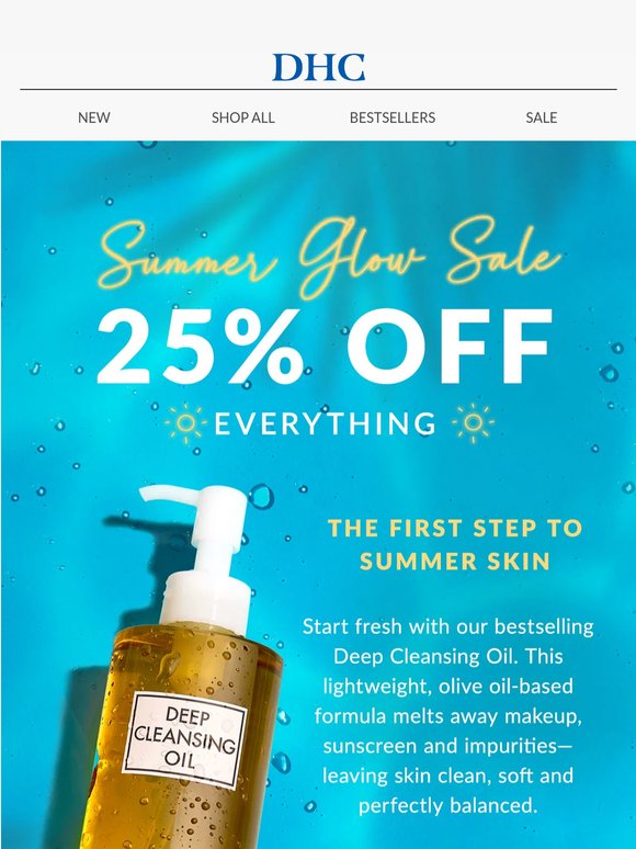 ✨ 25% Off Bestselling Deep Cleansing Oil ✨
