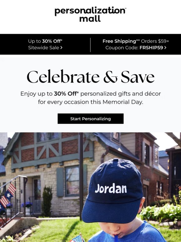 A Holiday To Remember, A Sale To Celebrate!