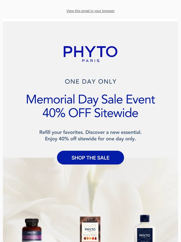 Don’t let this 40% off slip by. 💙