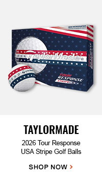 Shop TaylorMade 2026 Tour Response USA Stripe Golf Balls.