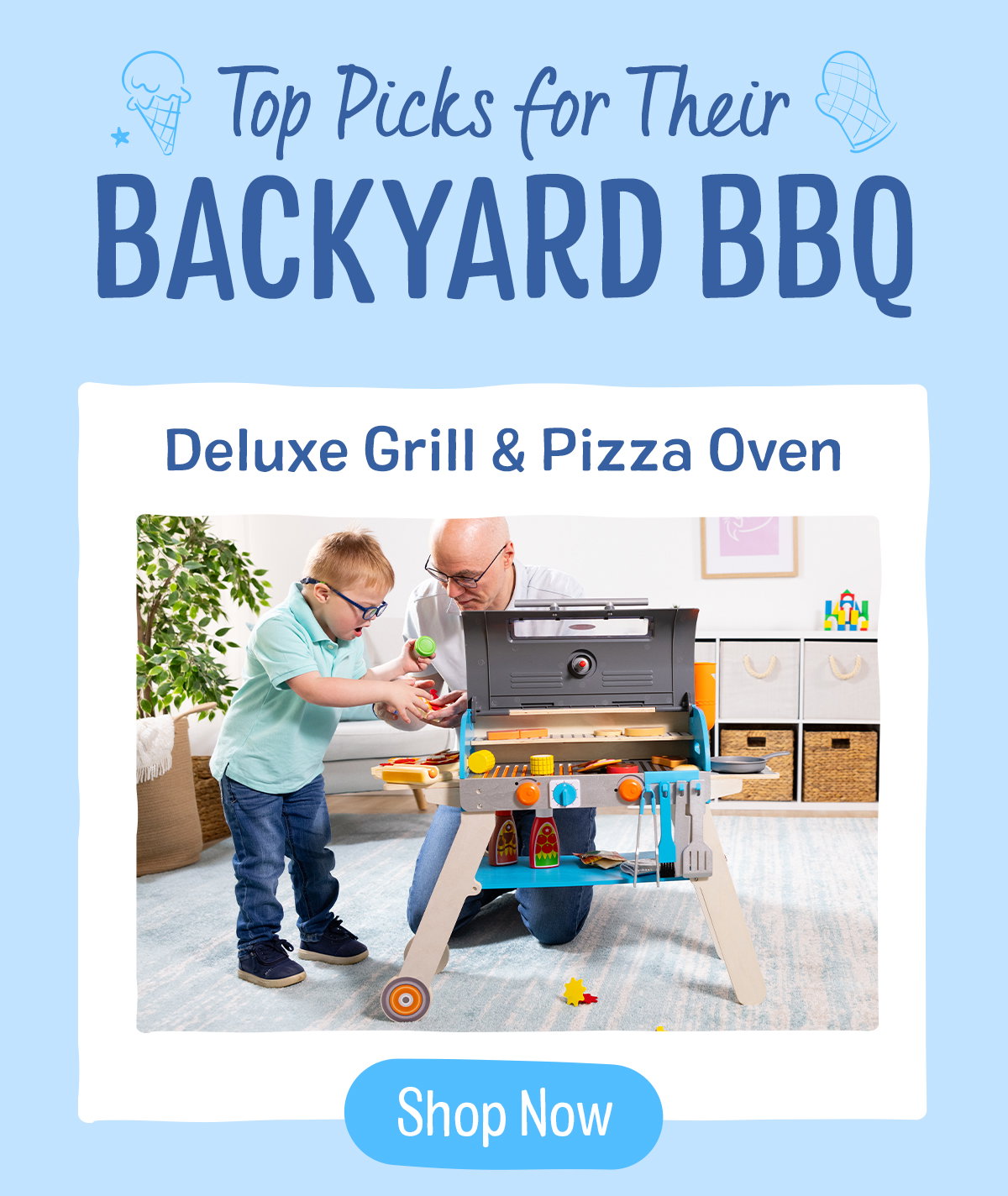 Top Picks For Their Backyard BBQ - Deluxe Grill & Pizza Oven