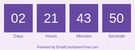 Timer from emailcountdowntimer.com