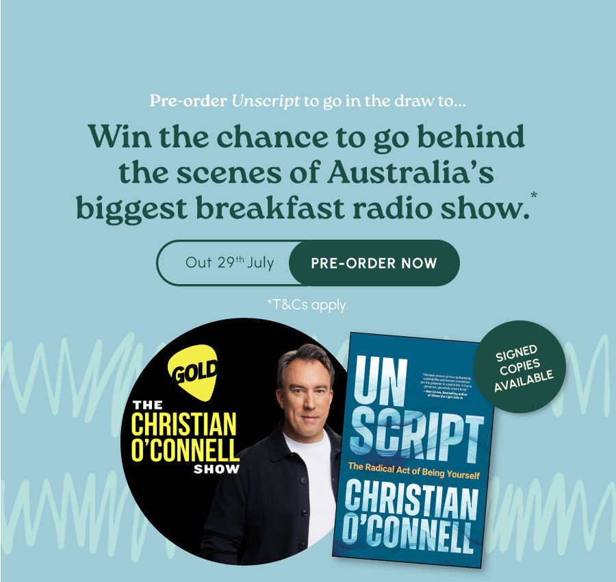 Pre-order Now: Unscript by Christian O'Connell.