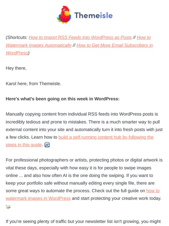 From RSS into WordPress posts on autopilot 🔄 (also: watermarking your images in WordPress the easy way)
