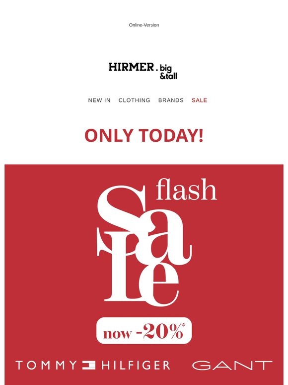 Today Only: 20% Off BOSS, Tommy Hilfiger, Lacoste & More