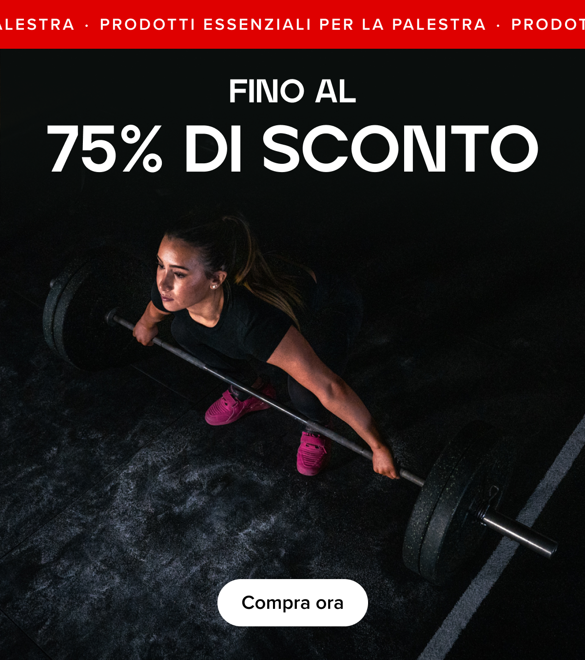 FINO AL 80% DI SCONTO