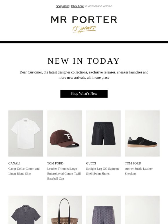 New season, new style: these pieces have just landed