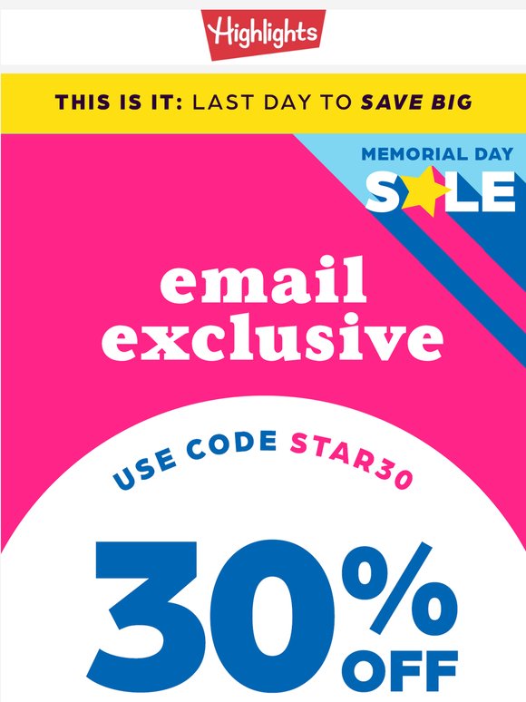 LAST DAY 🚨 30% Off + FREE Shipping