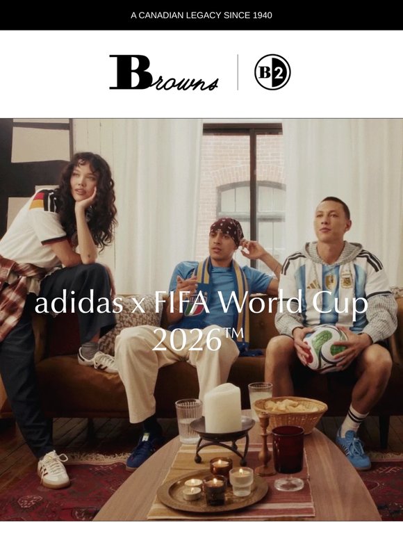 ⚽️ JUST LANDED: adidas x FIFA World Cup 2026™