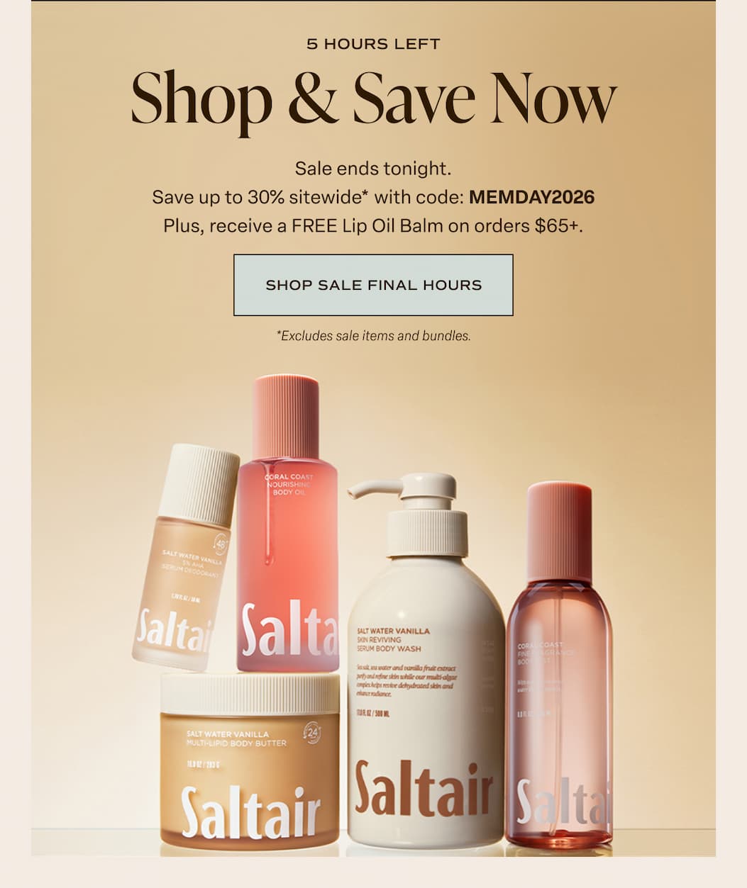 Memorial Day Sale 2026