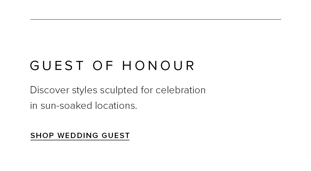 WEDDING GUEST