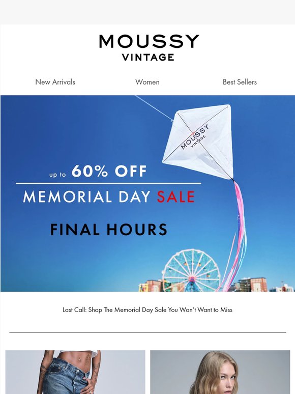 Memorial Day Deals Ending Soon!