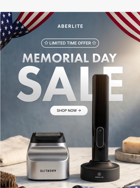 Memorial Day Sale: Premium Grooming Tools