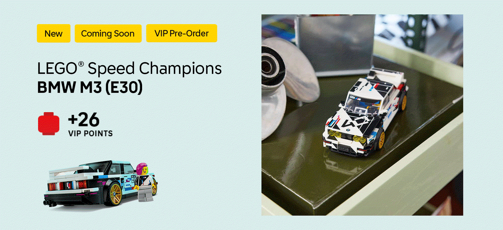 LEGO® Speed Champions BMW M3 (E30)