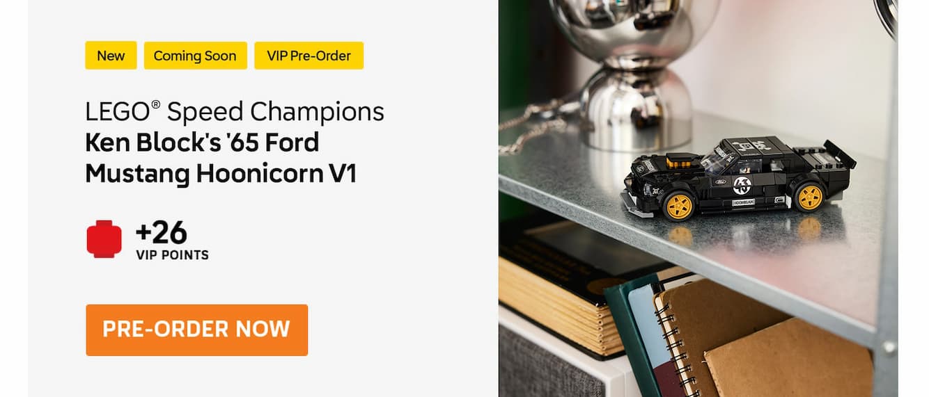 LEGO® Speed Champions Ken Block’s ’65 Ford Mustang Hoonicorn V1