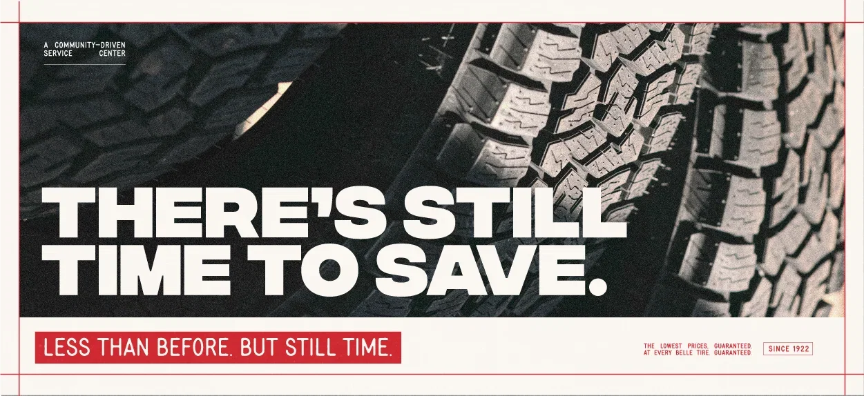 There's Still Time to Save. Less than before. But Still Time.