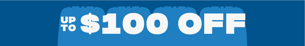 up to $100 off Michelin