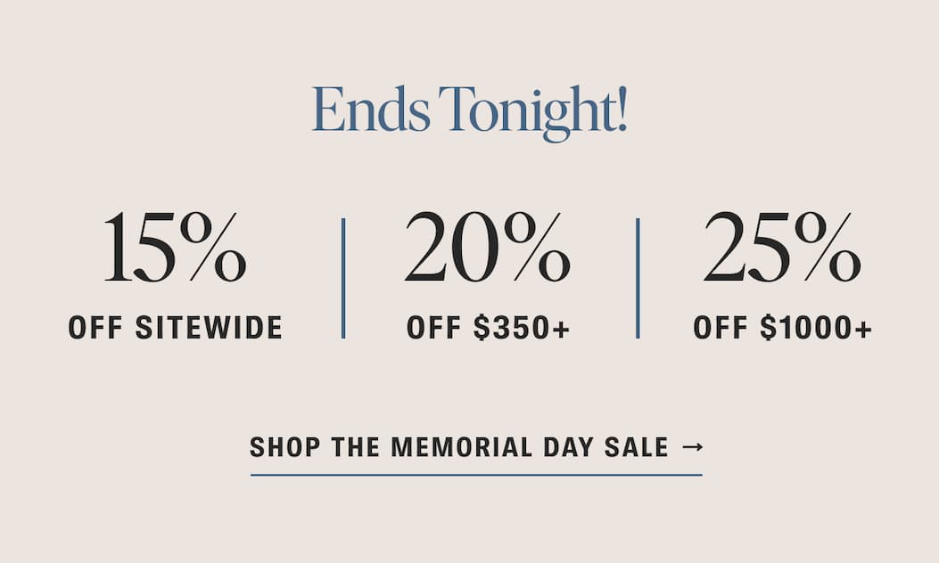 The Memorial Day Sale: Happy Collecting
