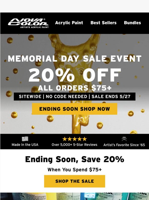 ⏰ 20% Off Ends Soon