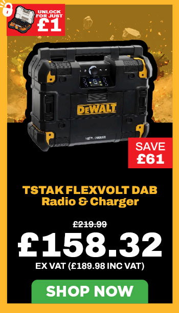 Dewalt DWST1-81079 TSTAK FLEXVOLT DAB Radio & Charger