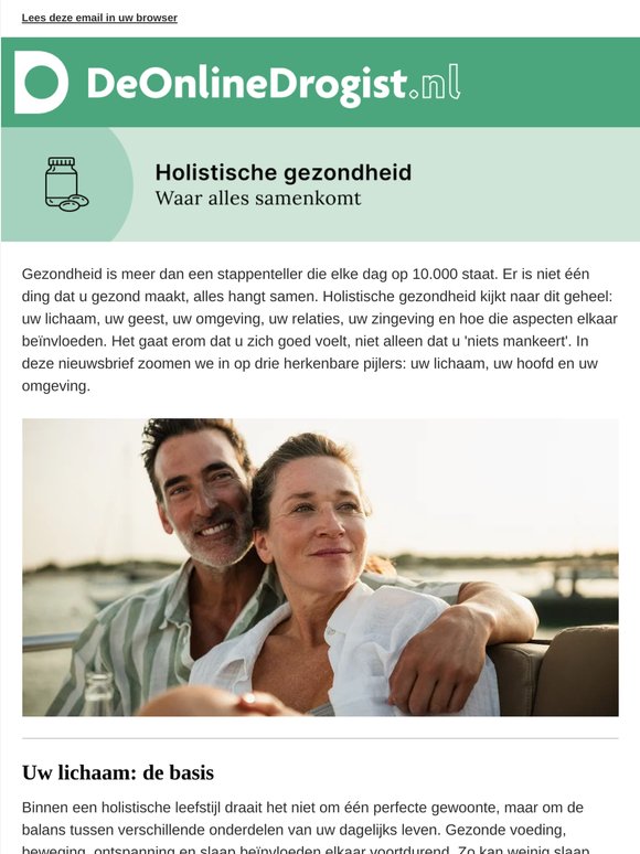 Holistisch leven: hoe doet u dat?