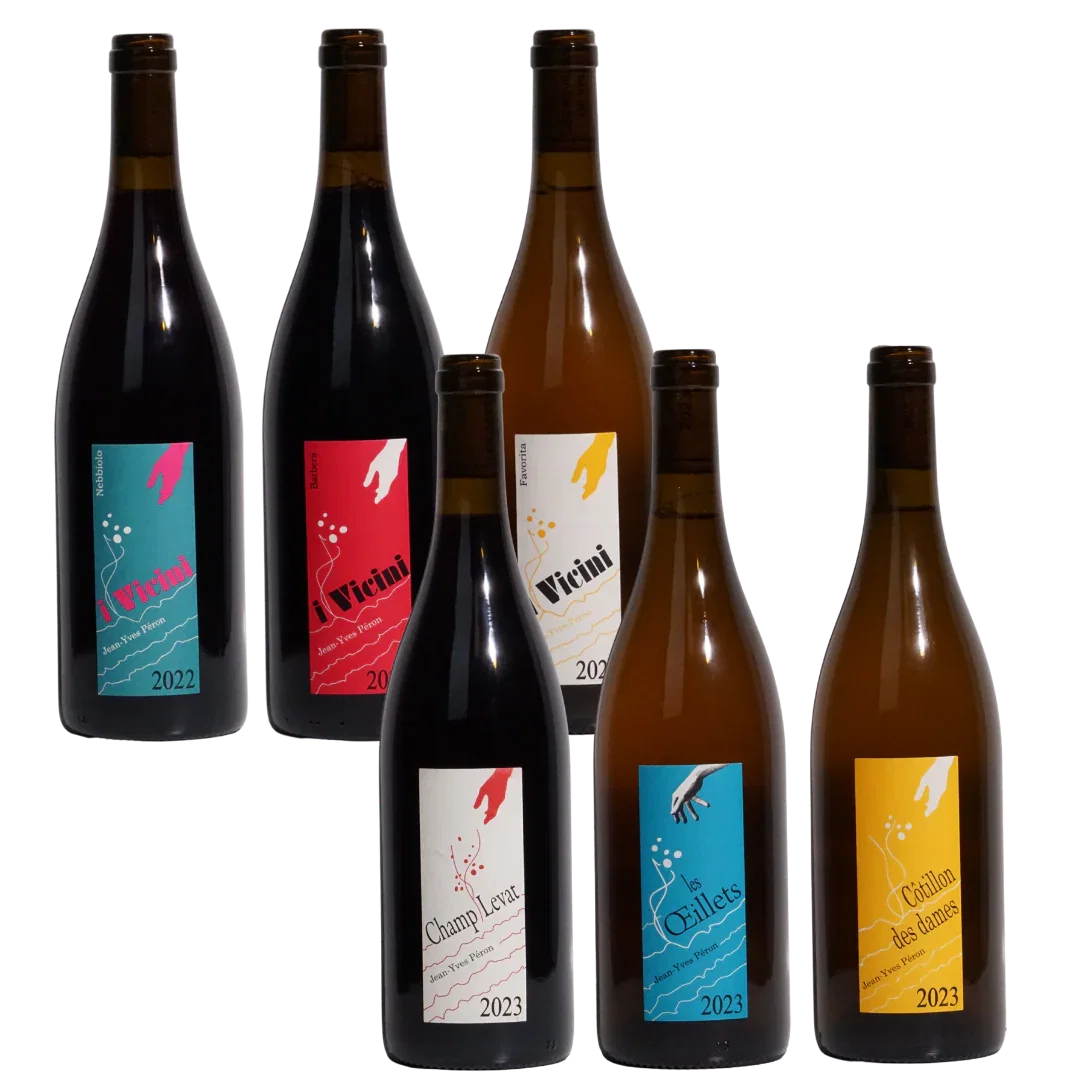 Image of Jean-Yves Péron Alpine Wine 6-Pack – Savoie & Piedmont Natural Wine Bundle