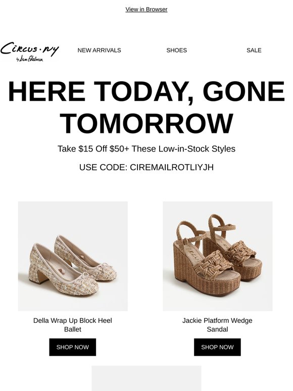 Don't you dare miss out on these