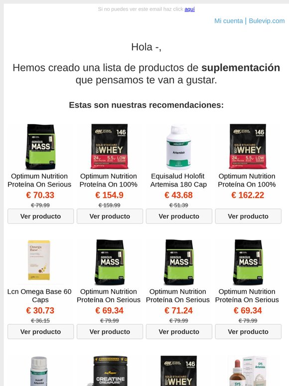 ⚡ — estos productos de Suplementación son para ti
