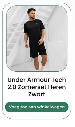 Under Armour Tech 2.0 Zomerset Heren Zwart