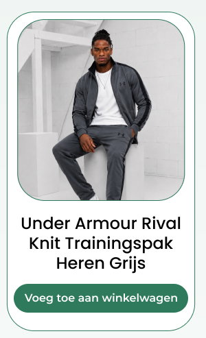 Under Armour Rival Knit Trainingspak Heren Grijs