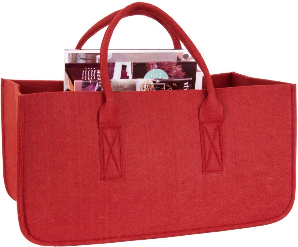 Image of Range magazine en feutre Mellow Rouge
