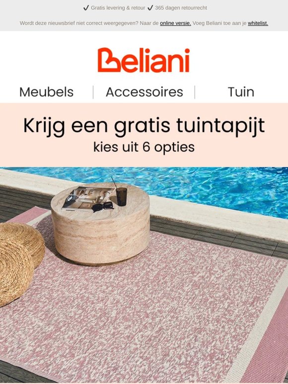 Gratis tuintapijt voor gezellige zomerdagen 🌿💚
