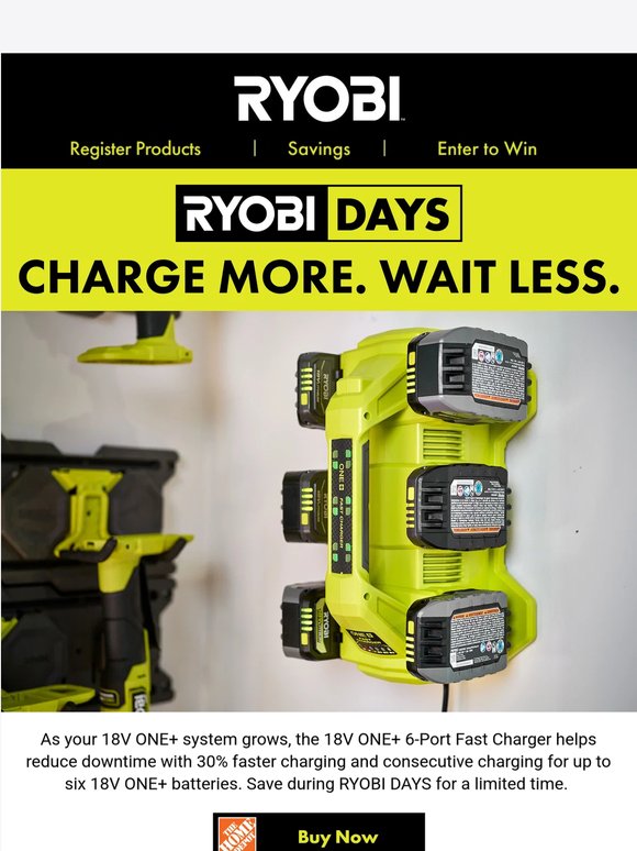 Charge More. Wait Less.