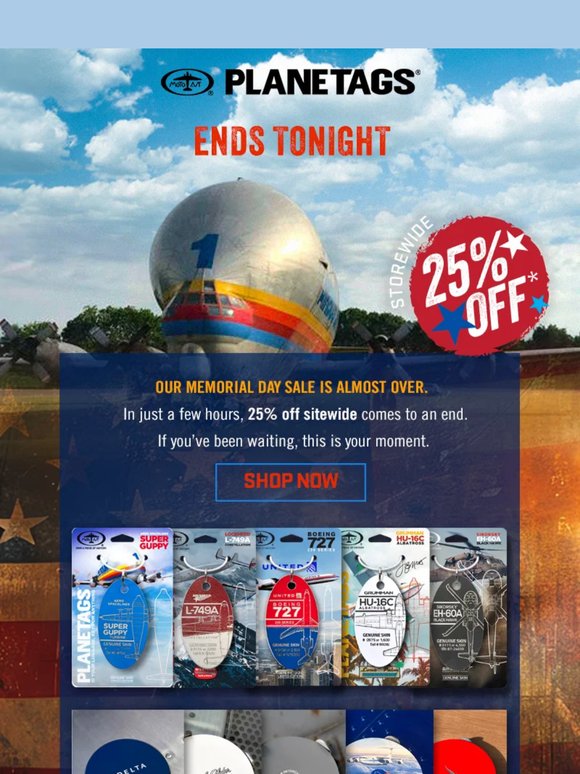 Final Hours - Sale Ends Tonight
