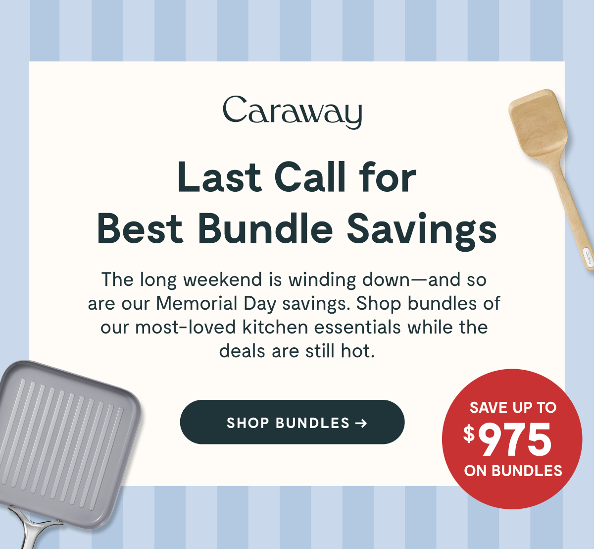 Caraway | Last Call For Best Bundle Savings | Shop Bundles 