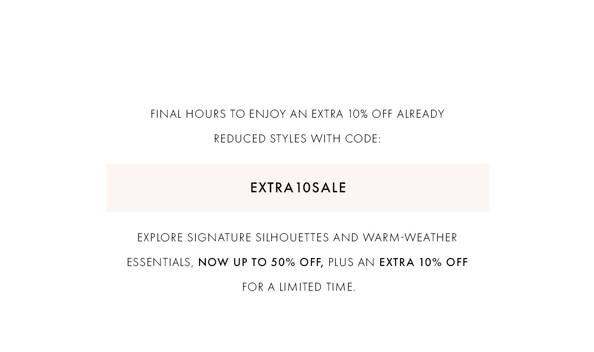 MEMORIAL DAY SALE | SHOP NOW