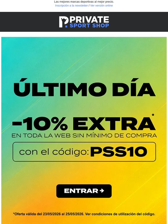 ⏳ -10% extra ⏳ ¡Últimas horas!