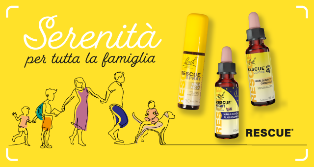 Linea Rescue rimedi naturali per tutta la famiglia