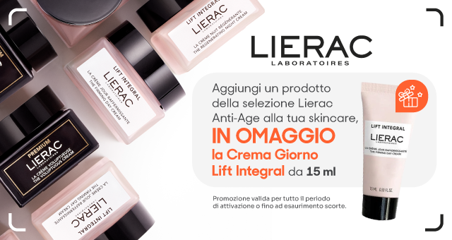 Selezione di prodotti Antiage Lierac e omaggio crema giorno  