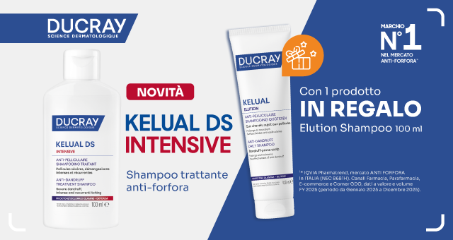 Ducray confezione shampoo con omaggio Elution