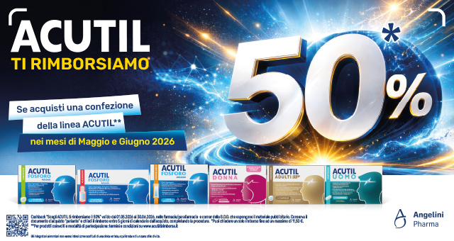 Linea Acutil confezioni rimborso con 50%