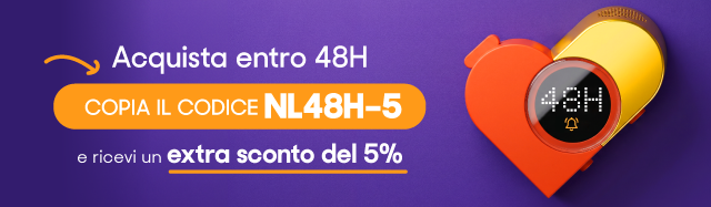 Extra-sconto 5% con coupon da inserire
