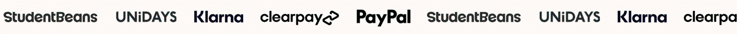 paypal, klarna, student beans