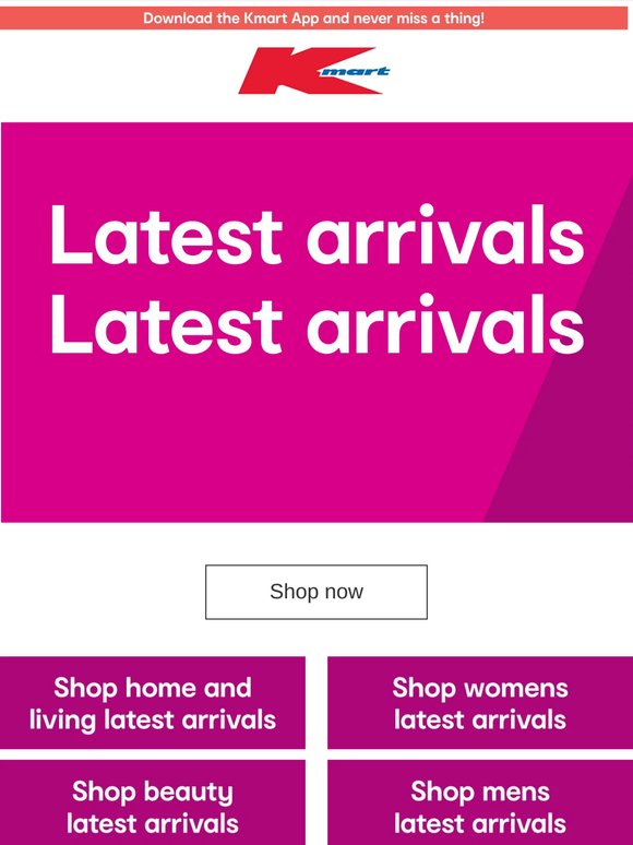 Latest arrivals, low prices 🙌