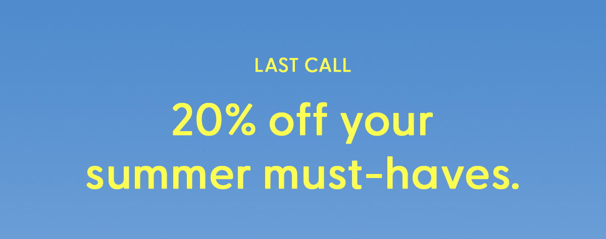 Save 20% 
