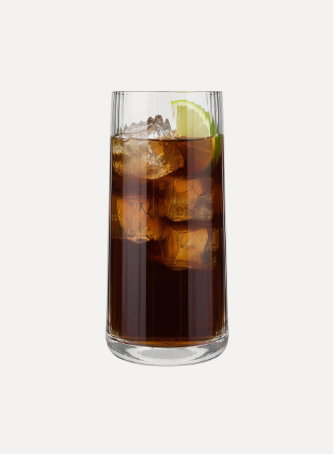 550ml Chelsea Optic Crystal Highball Glasses - Pack of 6