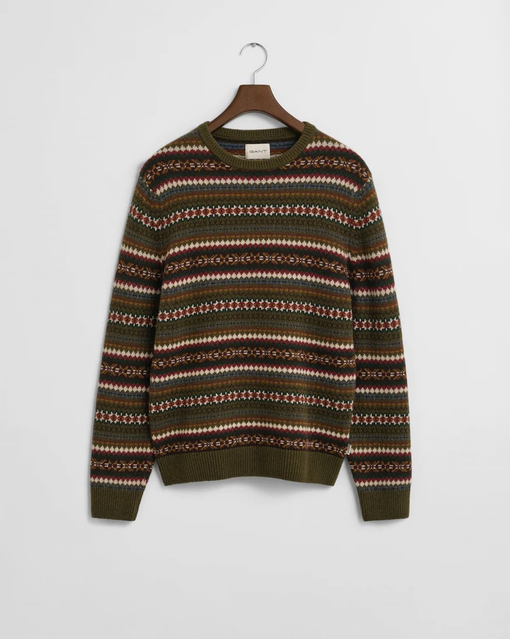 Fair Isle Crew Neck Sweater