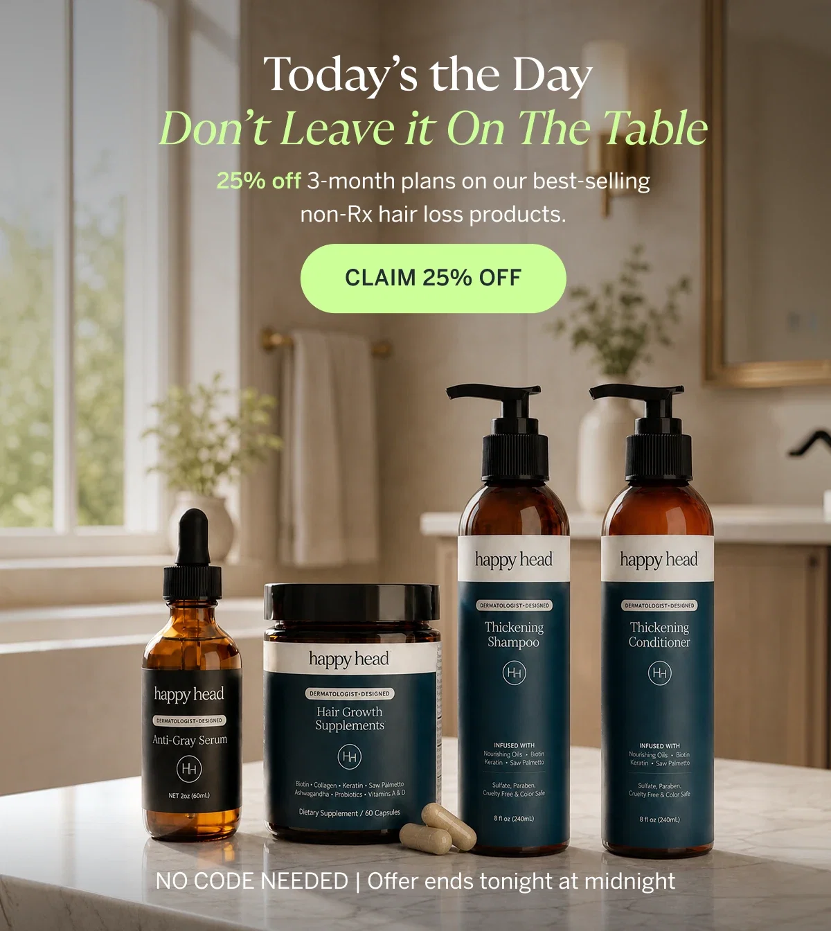 CLAIM 25% OFF