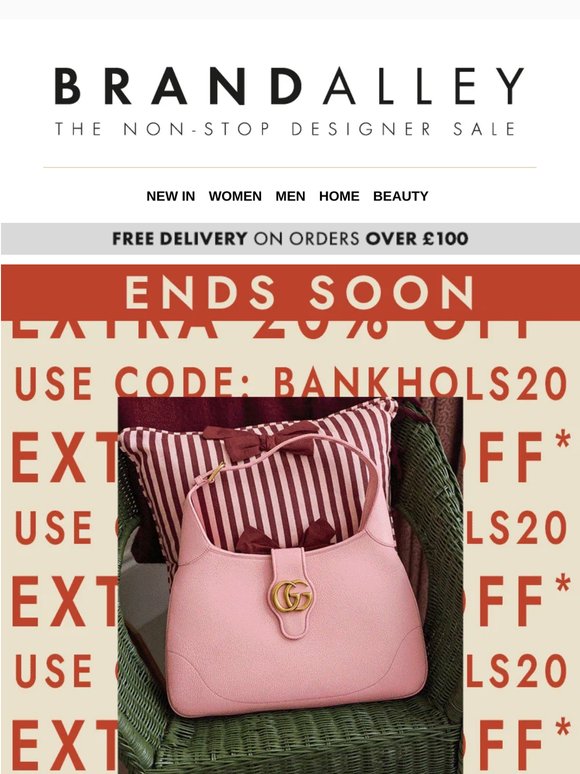 LAST CHANCE: EXTRA 20% OFF