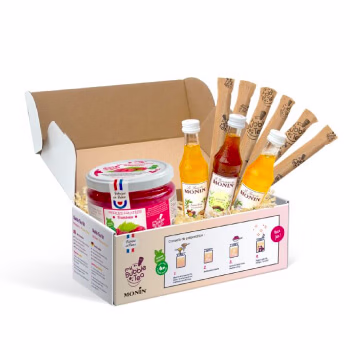Le coffret bubble tea framboise passion